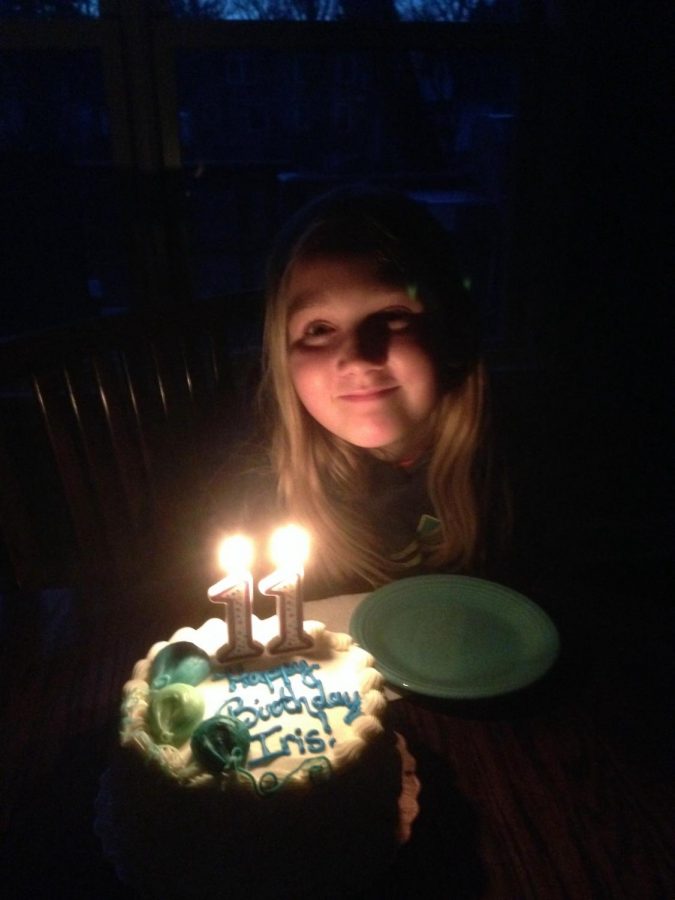 Iris's birthday party